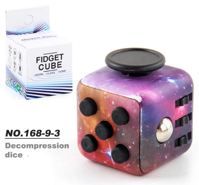 Fun Fidget Cube - 6 sides