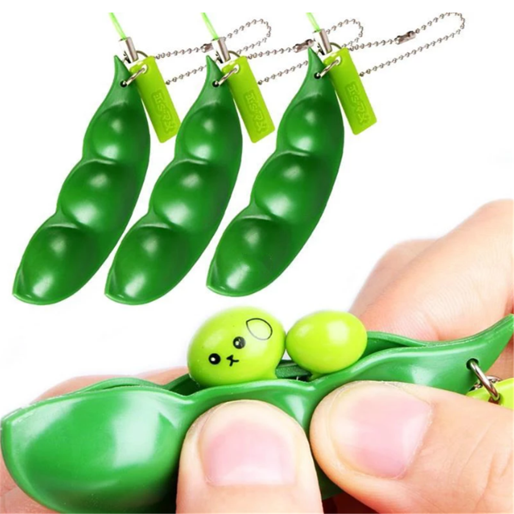 Stress Relief Pop It Edamame Fidget