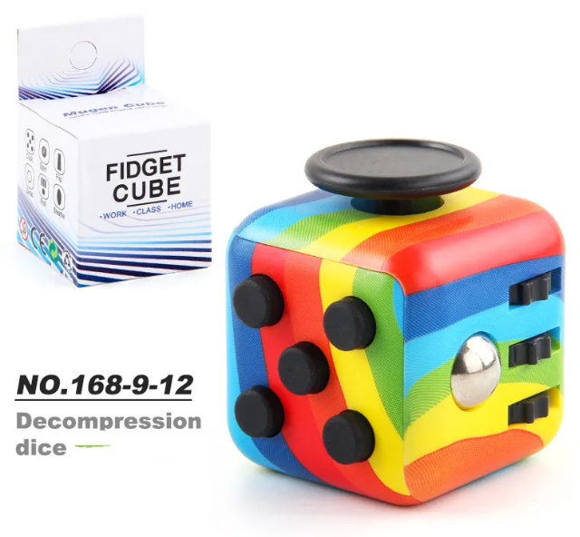 Fun Fidget Cube - 6 sides