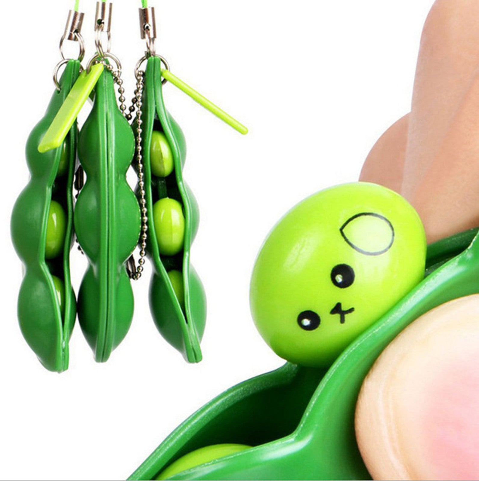 Stress Relief Pop It Edamame Fidget