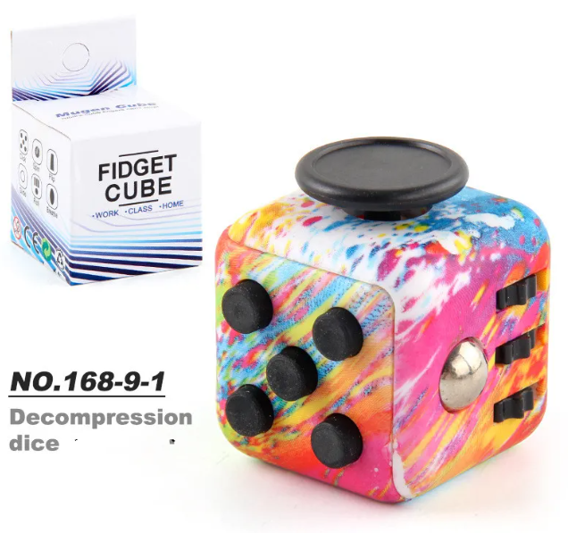 Fun Fidget Cube - 6 sides